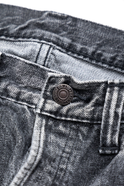 Dartford 1101BKHW Straight Fit Black Denim