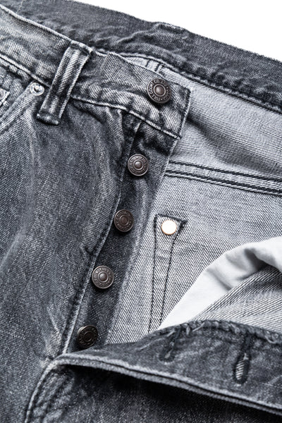 Dartford 1101BKHW Straight Fit Black Denim
