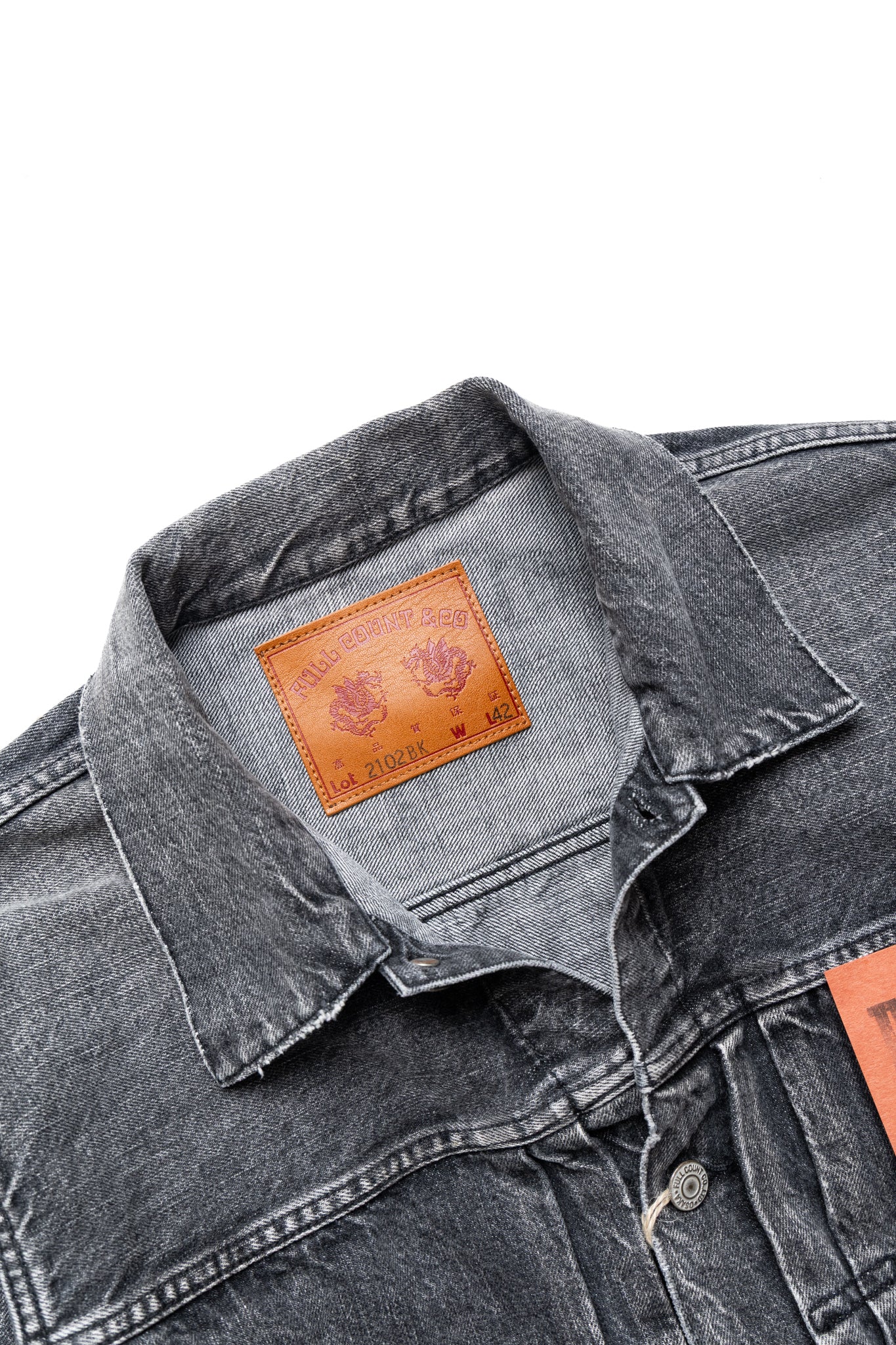 2102BKHW Type 2 Black Denim Jacket Dartford