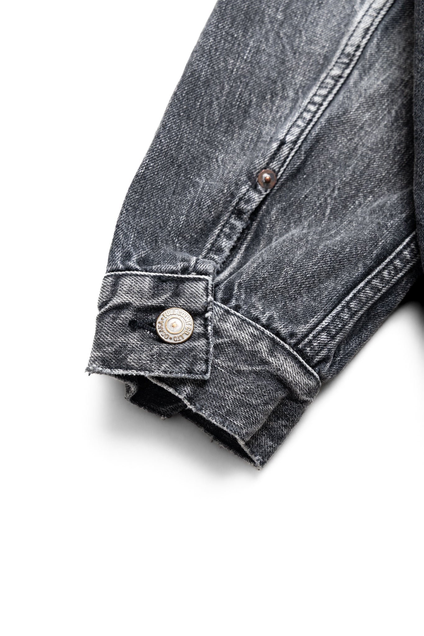 2102BKHW Type 2 Black Denim Jacket Dartford