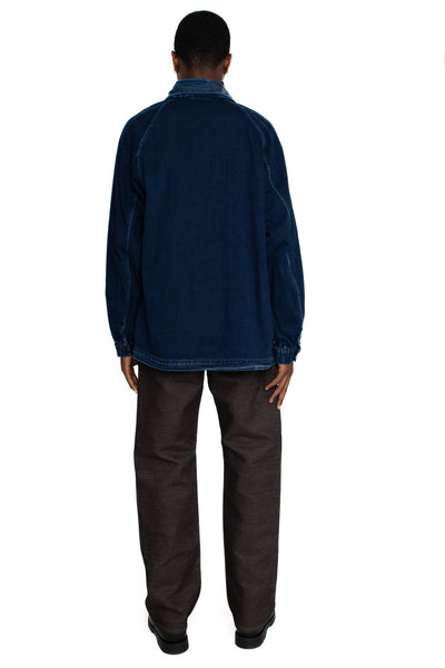 8oz IDG Denim TIGER JUDDBHAN Shirt (NORAGI Remake) - Indigo