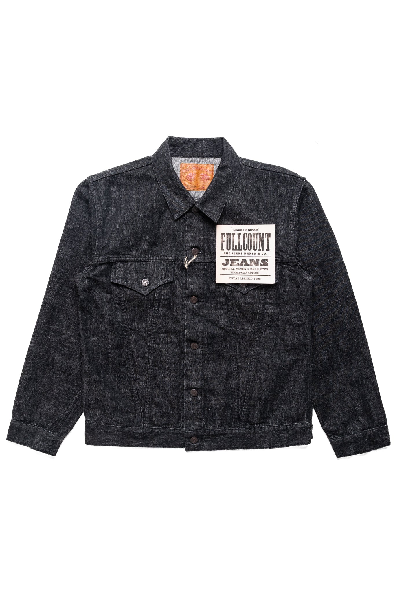 2101BK Type 3 Black Denim Jacket