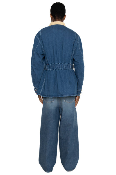 8oz Denim PROPELLER Coverall - Midtone