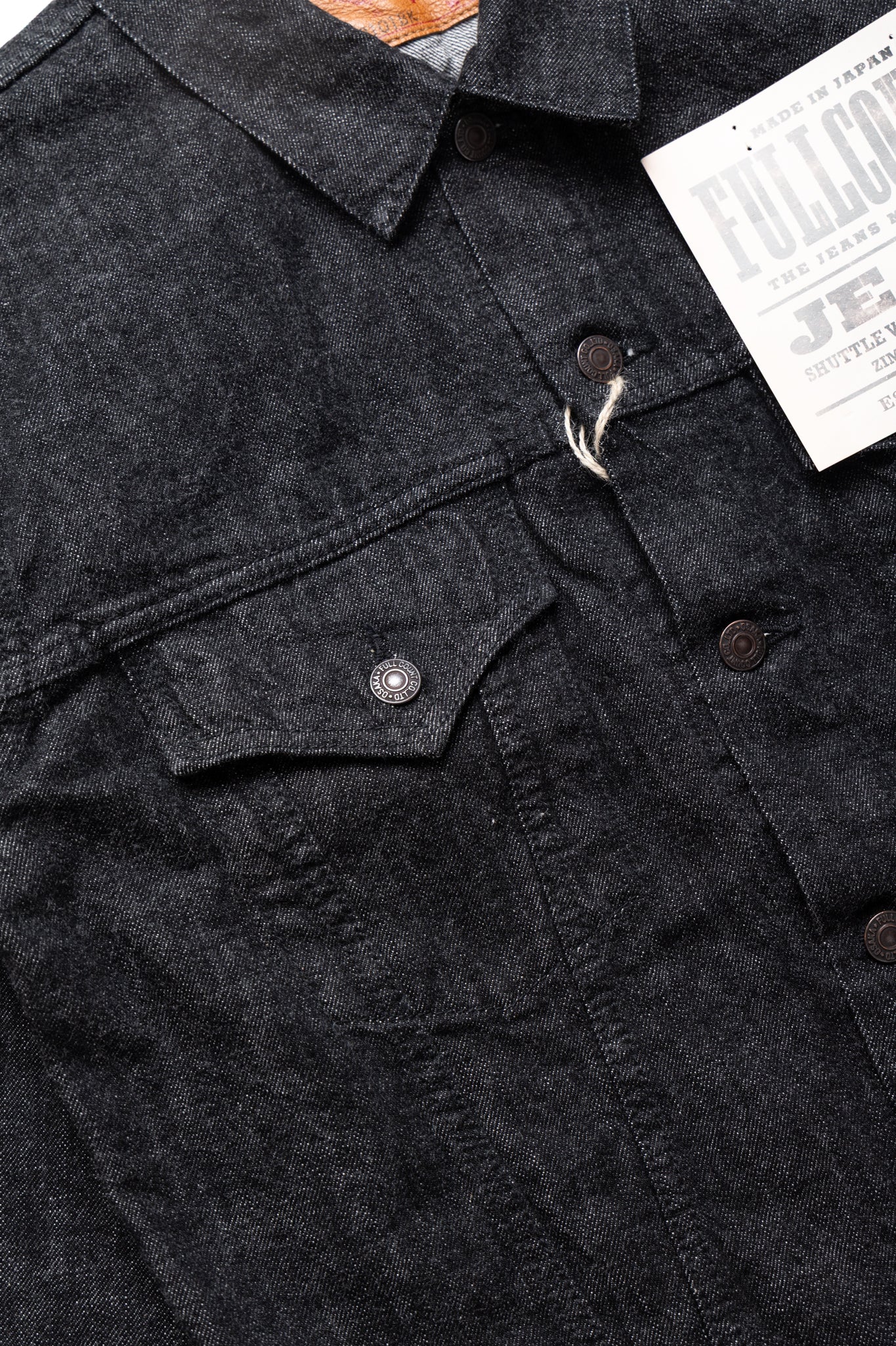2101BK Type 3 Black Denim Jacket