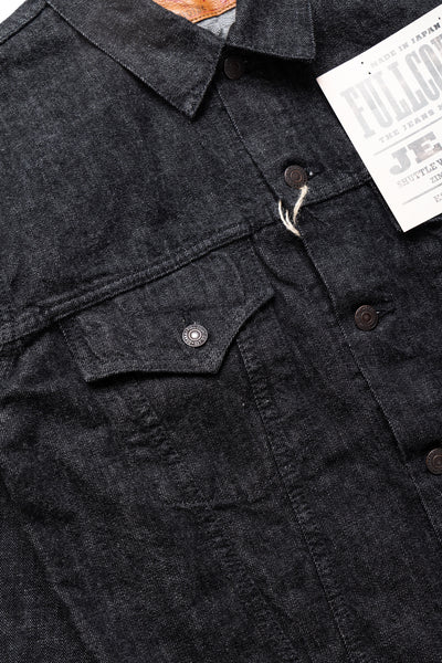 2101BK Type 3 Black Denim Jacket