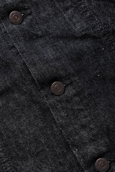 2101BK Type 3 Black Denim Jacket