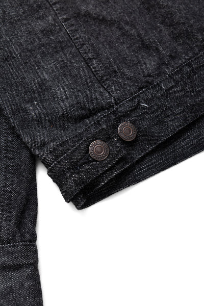 2101BK Type 3 Black Denim Jacket