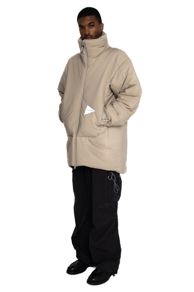Top Fleece Coat - Light Beige