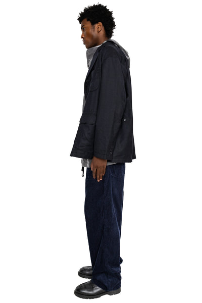 Loiter Jacket High Count Worsted Wool - Dk.Navy