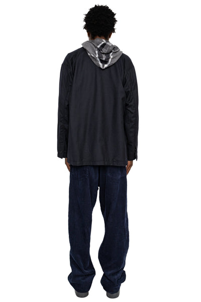 Loiter Jacket High Count Worsted Wool - Dk.Navy