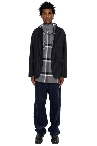 Loiter Jacket High Count Worsted Wool - Dk.Navy