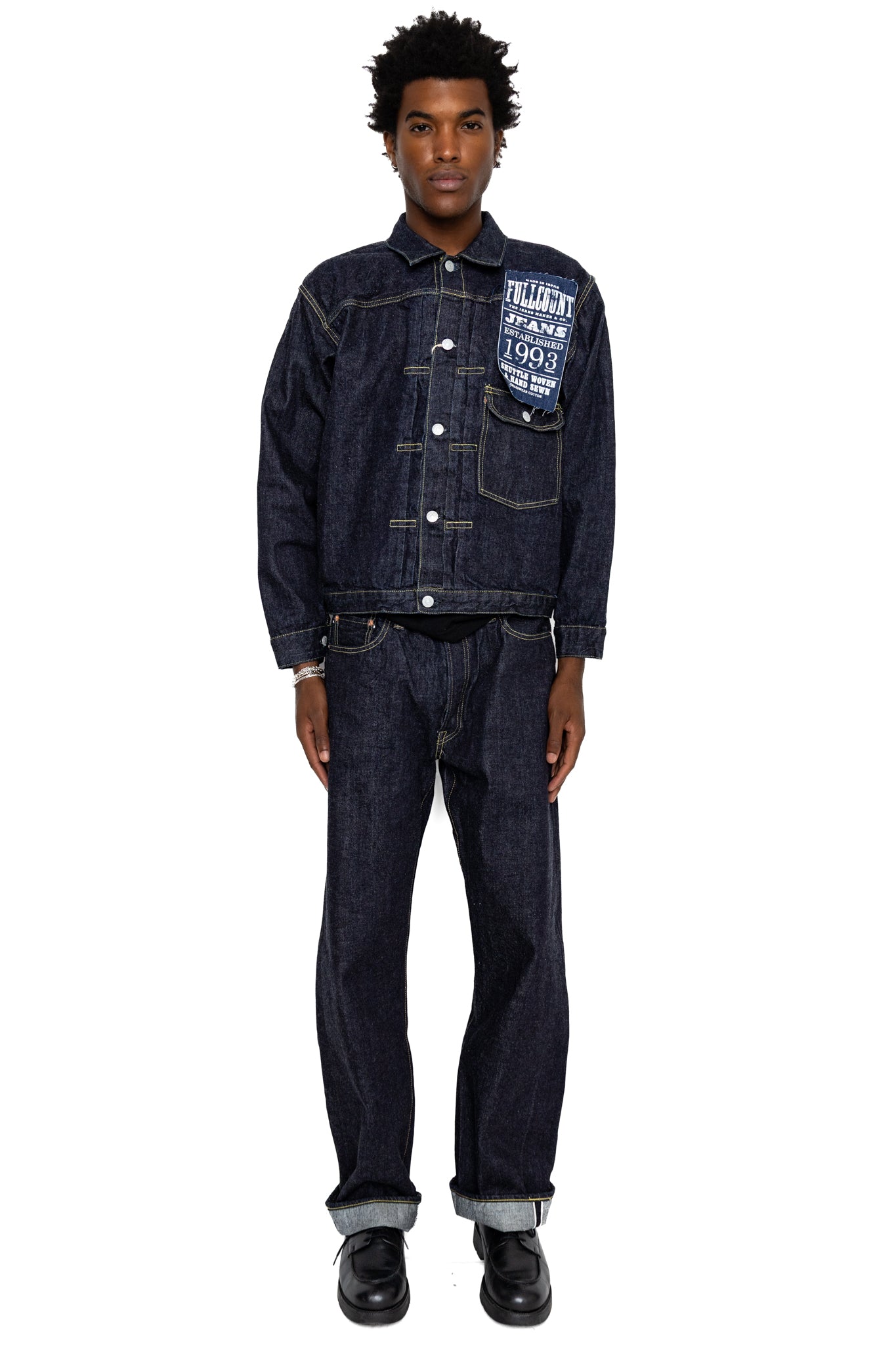 0105US Wide Straight (US Limited) WWll Denim