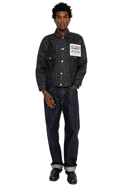 2102BK Type 2 Black Denim Jacket
