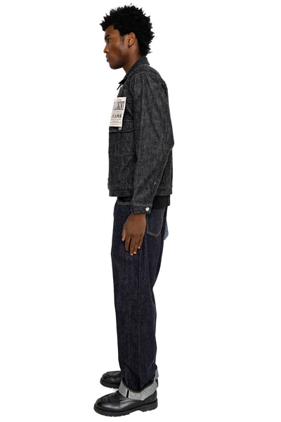 2102BK Type 2 Black Denim Jacket