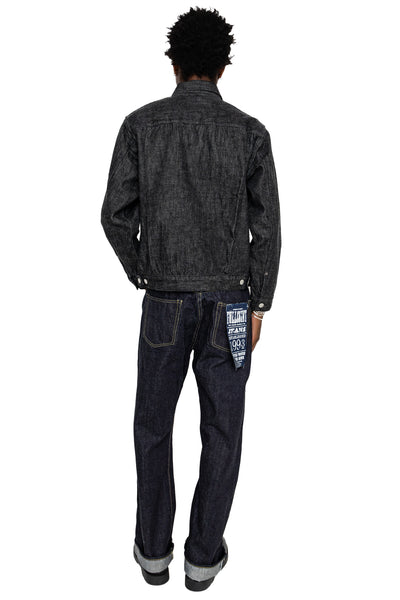 2102BK Type 2 Black Denim Jacket
