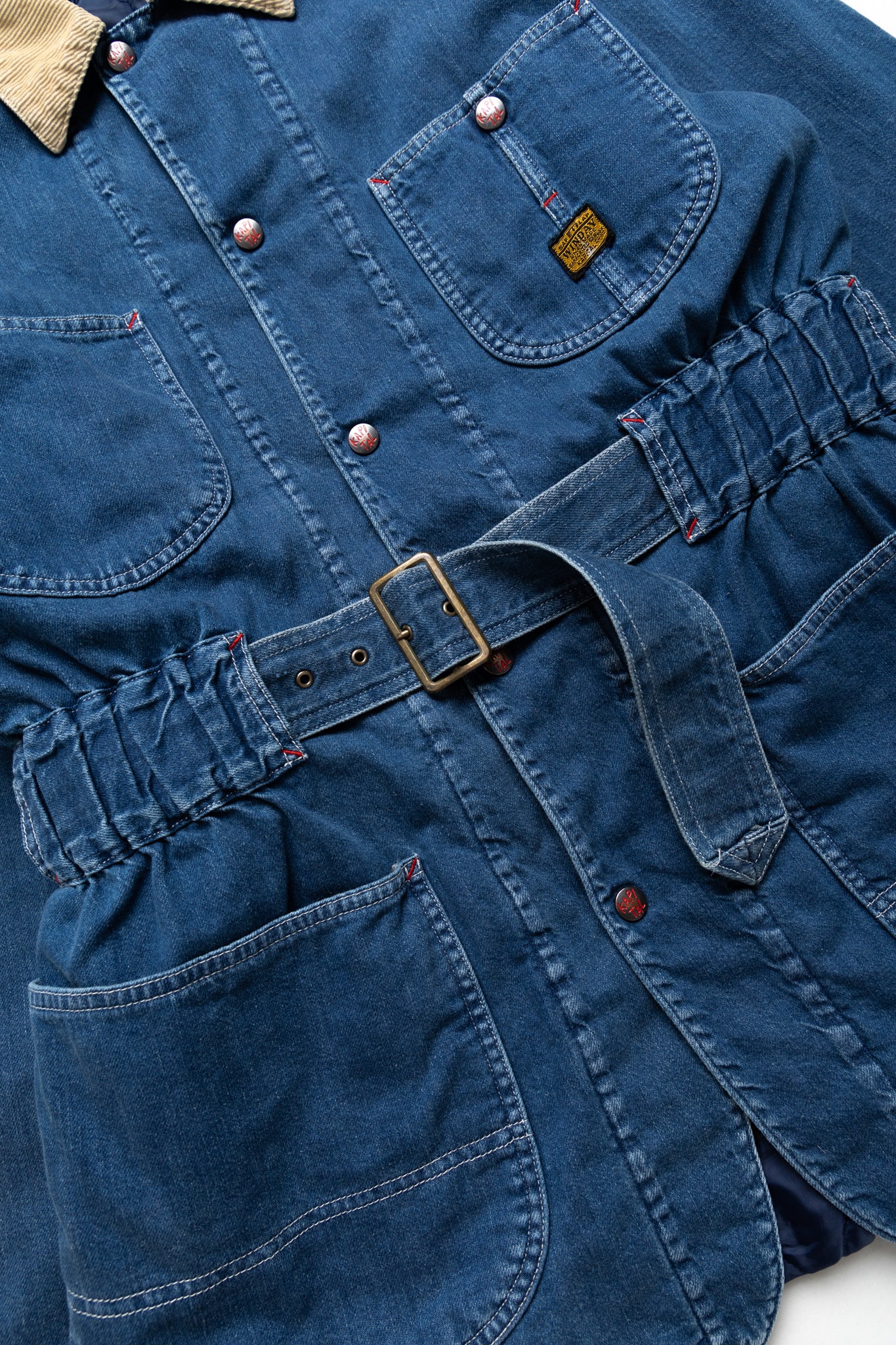 8oz Denim PROPELLER Coverall - Midtone