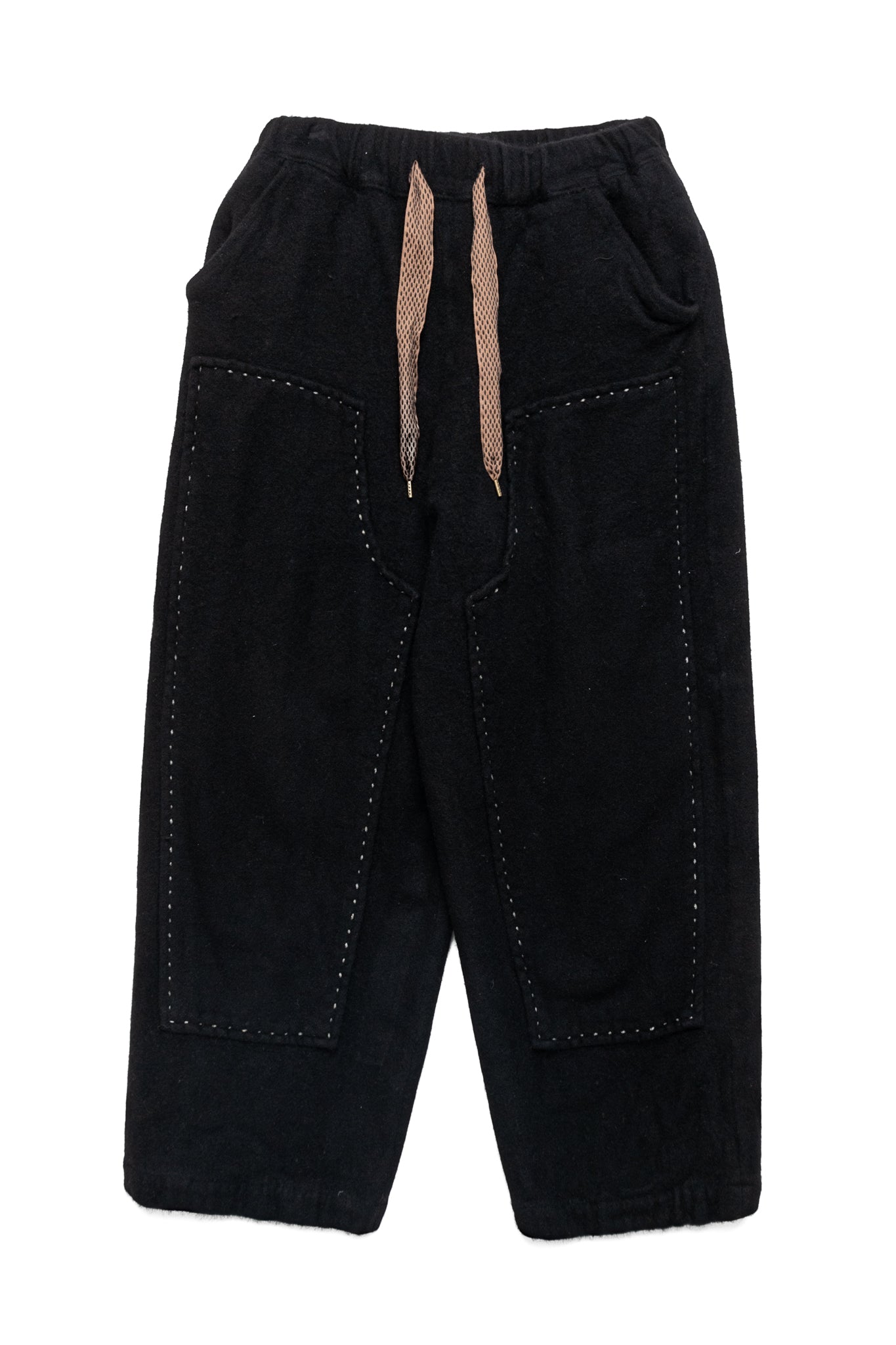 Fulling Wool CASA Pants - Black