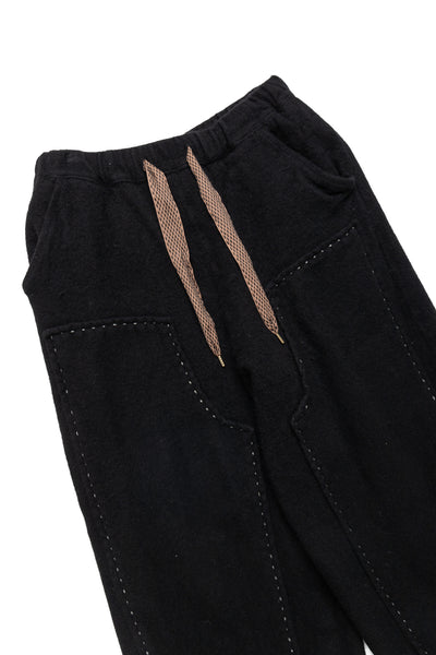 Fulling Wool CASA Pants - Black