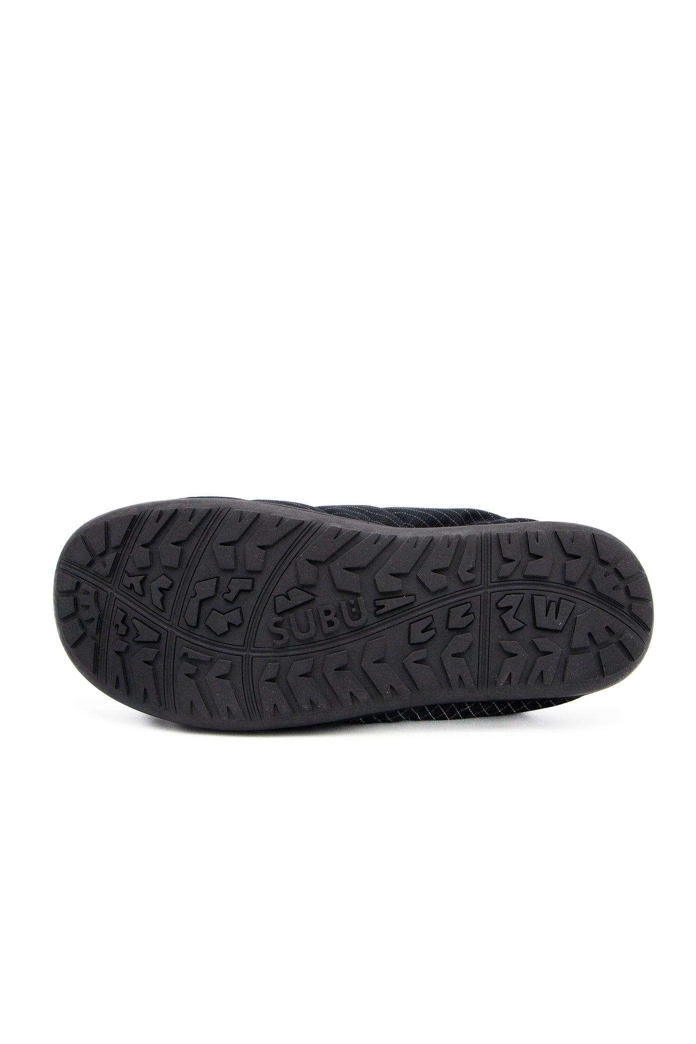 SUBU x and wander Reflective Rip Permanent Sandal - Black