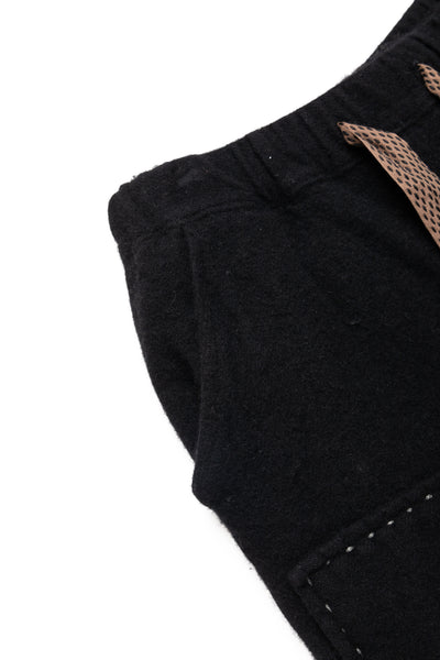 Fulling Wool CASA Pants - Black