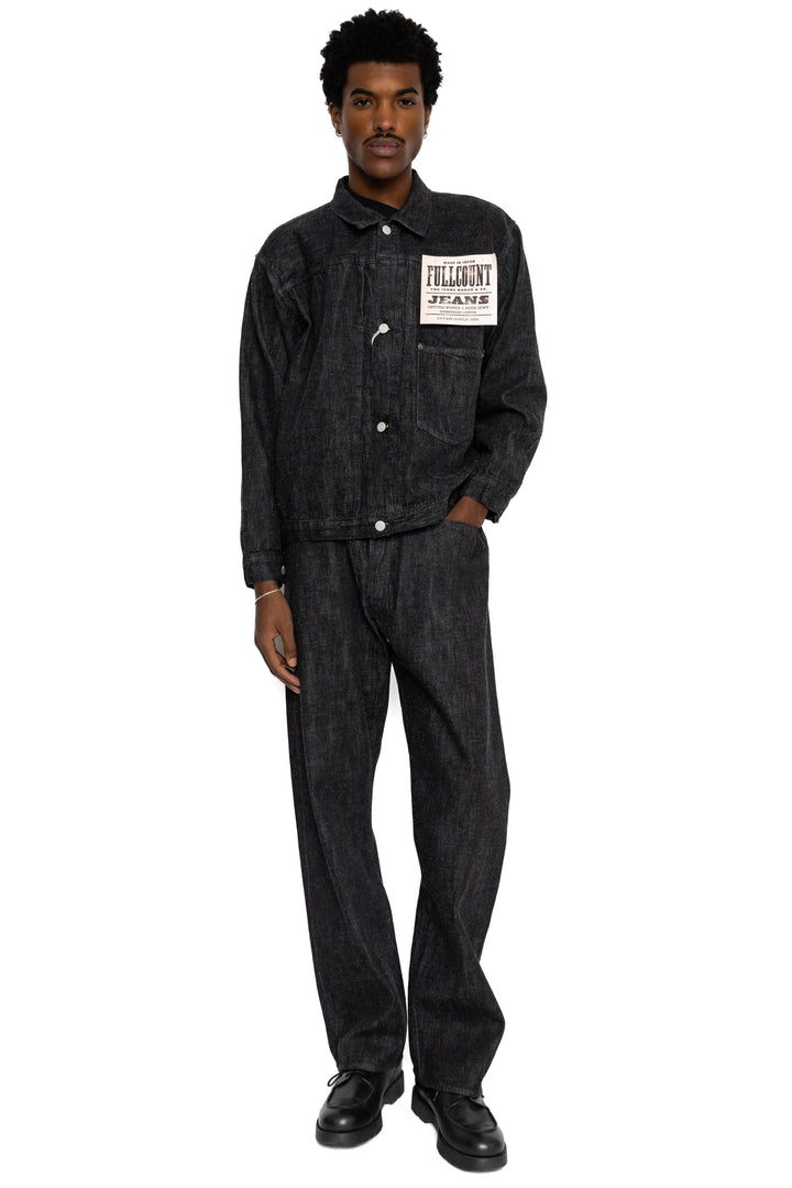 Fullcount S2107BKSS-BIG 11.5oz Black WWll Type 1 Denim