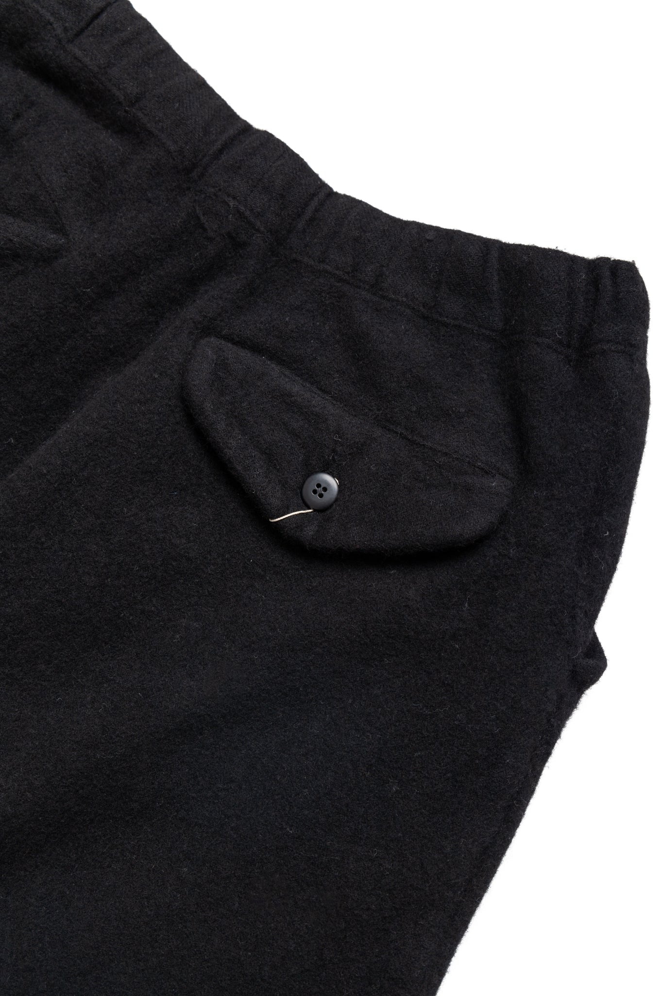 Fulling Wool CASA Pants - Black