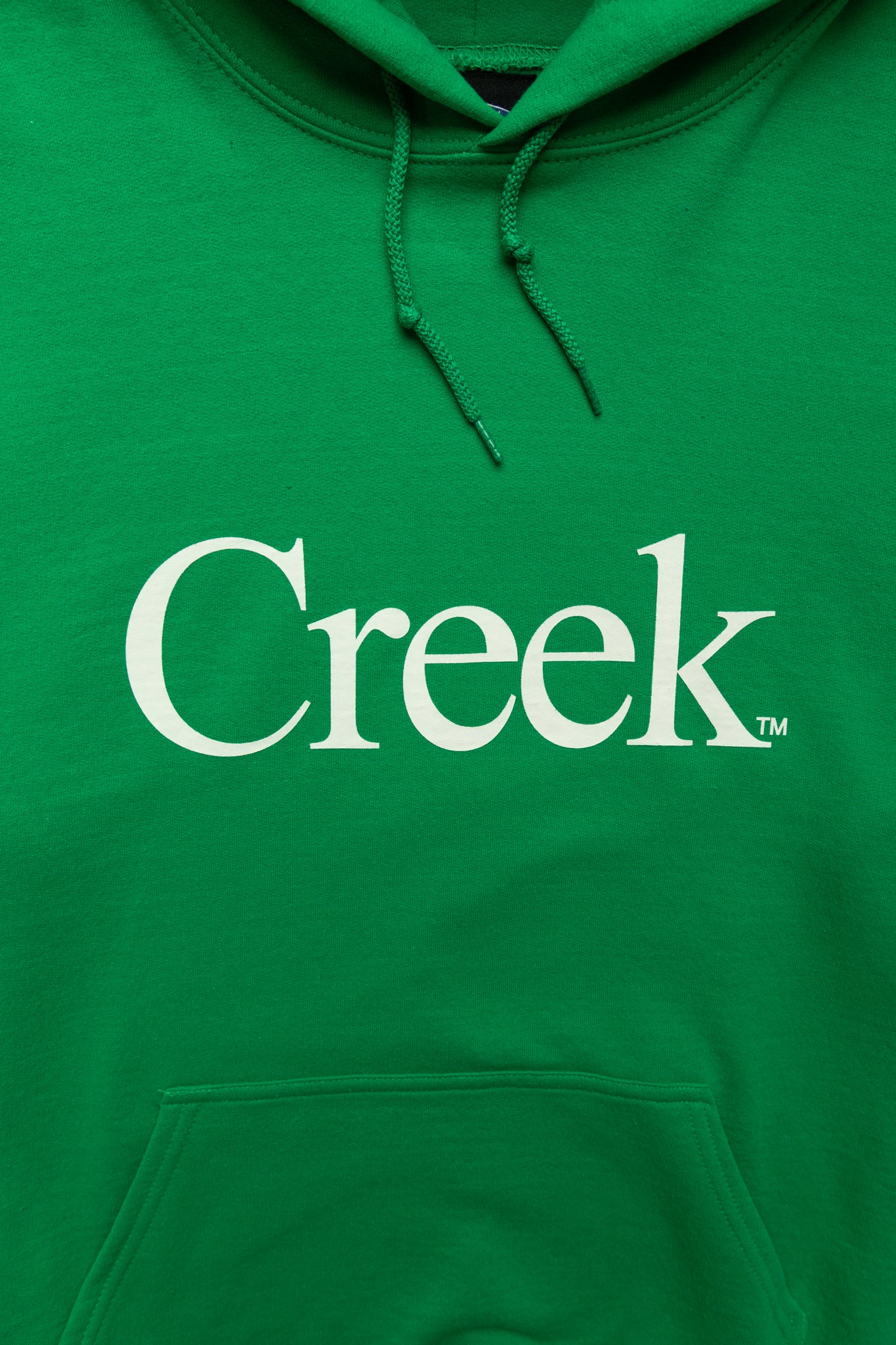 Creek Angler's Device Hooded Sweatshirt - Green (Blue in Green