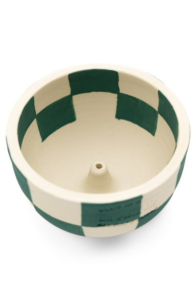 MELLOW Small Incense Bowl (Blue in Green Exclusive) - Green