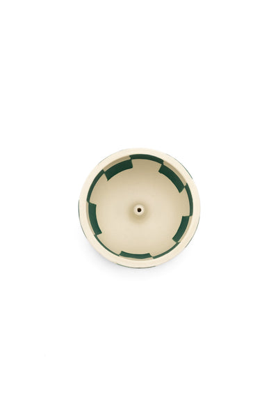 MELLOW Small Incense Bowl (Blue in Green Exclusive) - Green