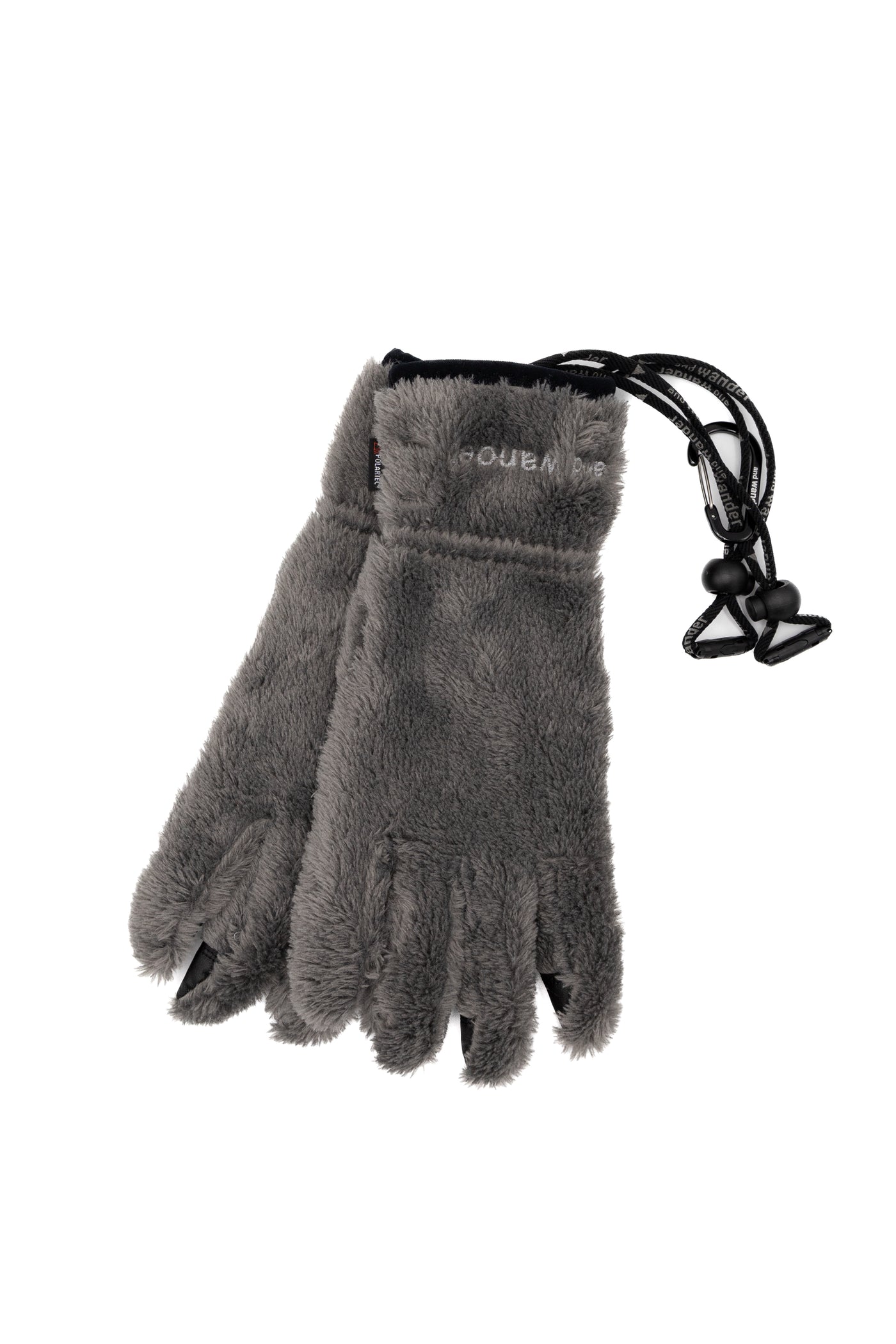 High Loft Fleece Glove - Dark Grey