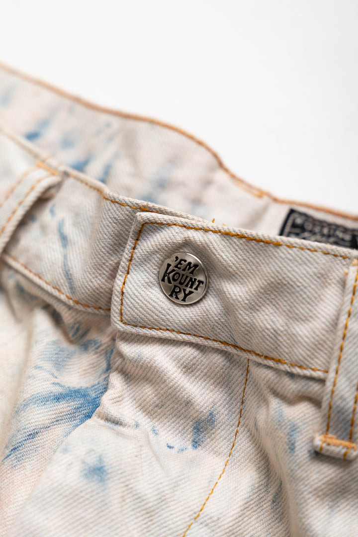 kapital マルチカラー　ランタンパンツ Linen Glitter PHILLIES Stripe EASY-BEACH-GO Pants – Moth