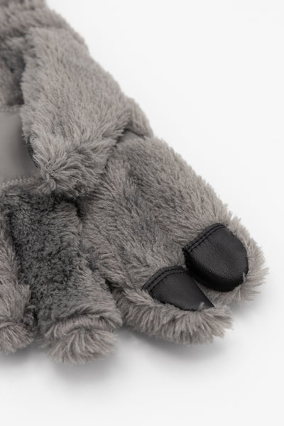 High Loft Fleece Glove - Dark Grey