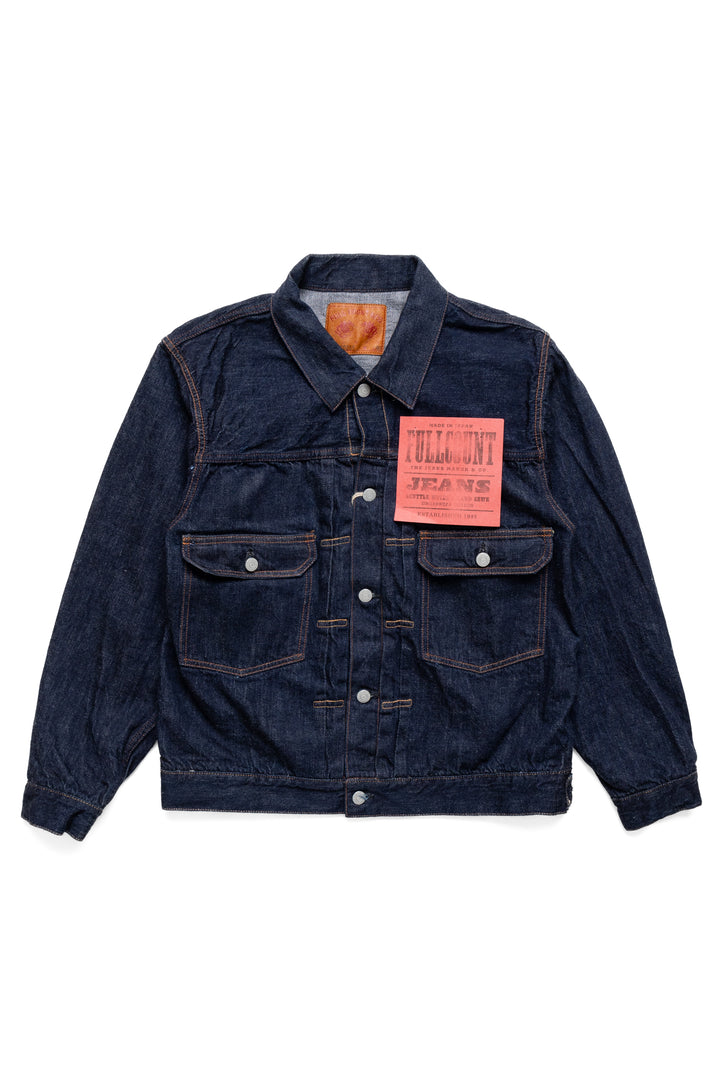 Fullcount 2102SSW 11.5oz Double Flap Pocket Denim Jacket Super