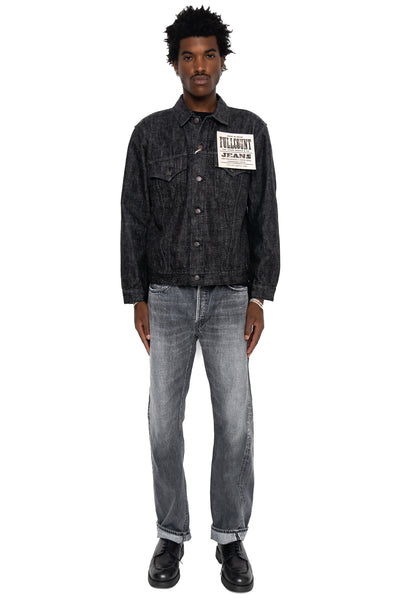 2101BK Type 3 Black Denim Jacket