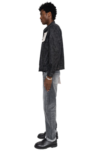 2101BK Type 3 Black Denim Jacket