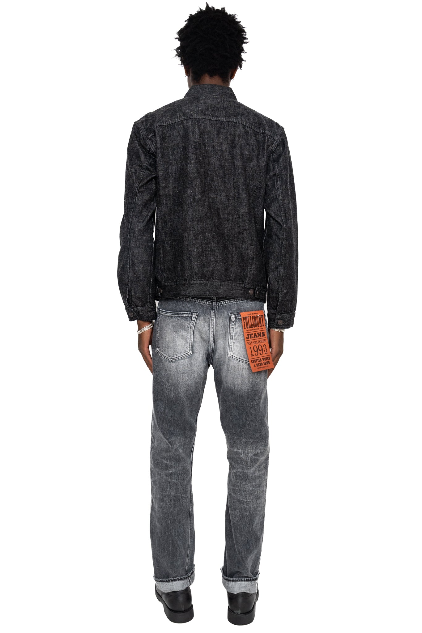 2101BK Type 3 Black Denim Jacket
