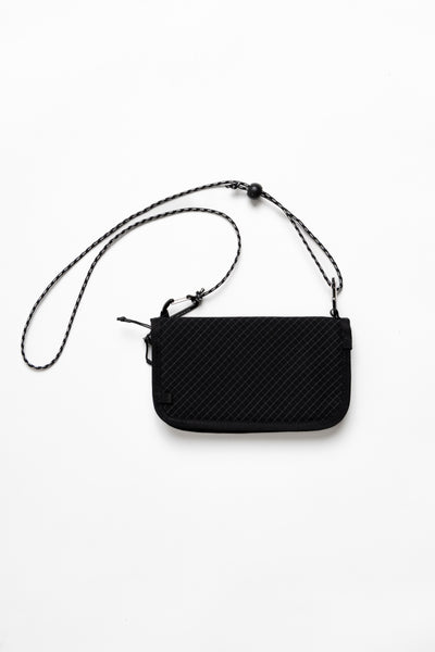 Reflective Rip Pouch - Black