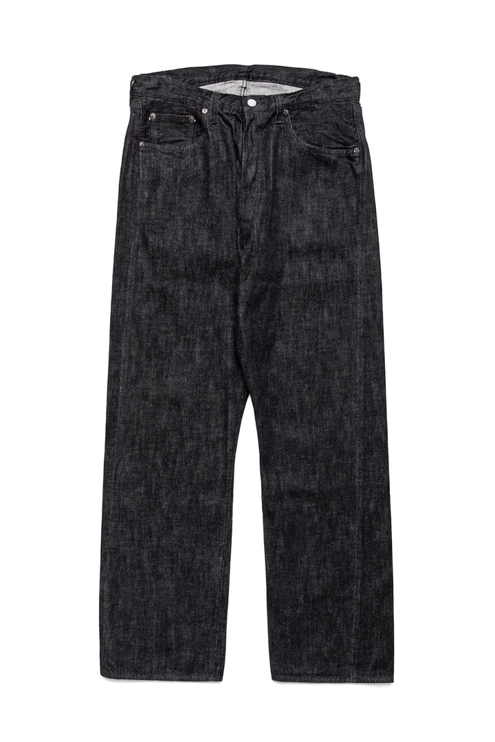 Fullcount 0105BKSS-BIG 11.5oz Black Denim Wide Straight