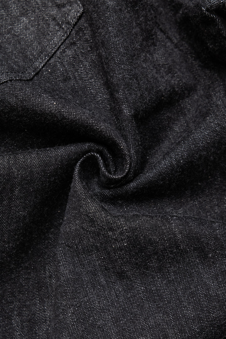 Fullcount 0105BKSS-BIG 11.5oz Black Denim Wide Straight
