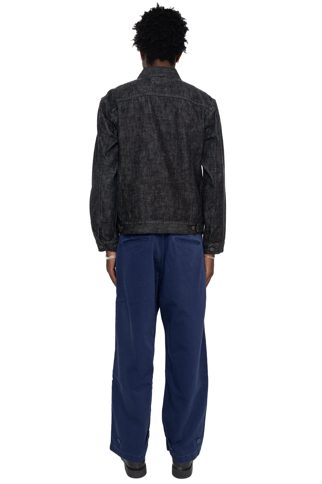 M43 Field Trousers Fullcount x BiG Exclusive - Garment Dyed Navy