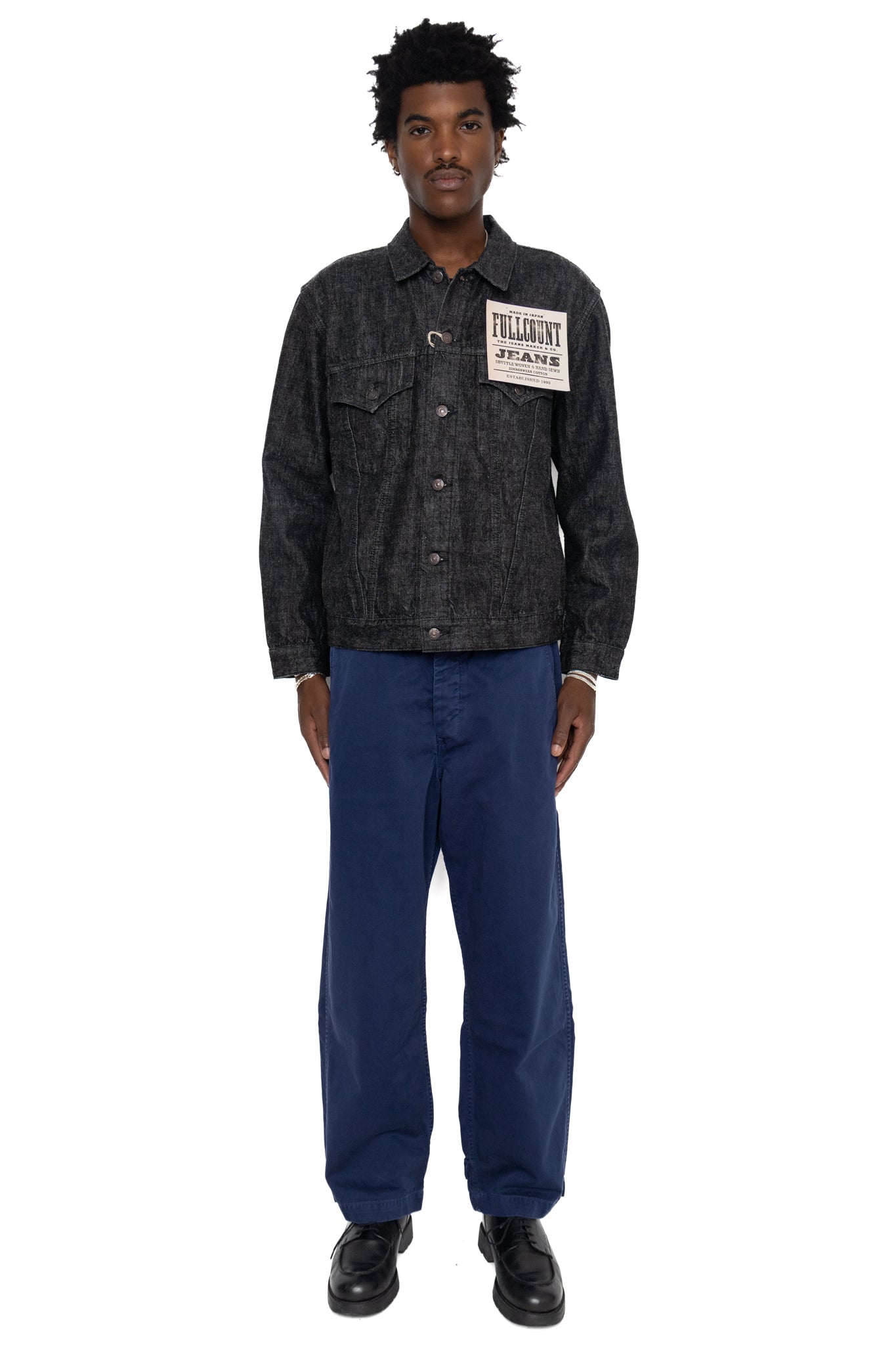 M43 Field Trousers Fullcount x BiG Exclusive - Garment Dyed Navy