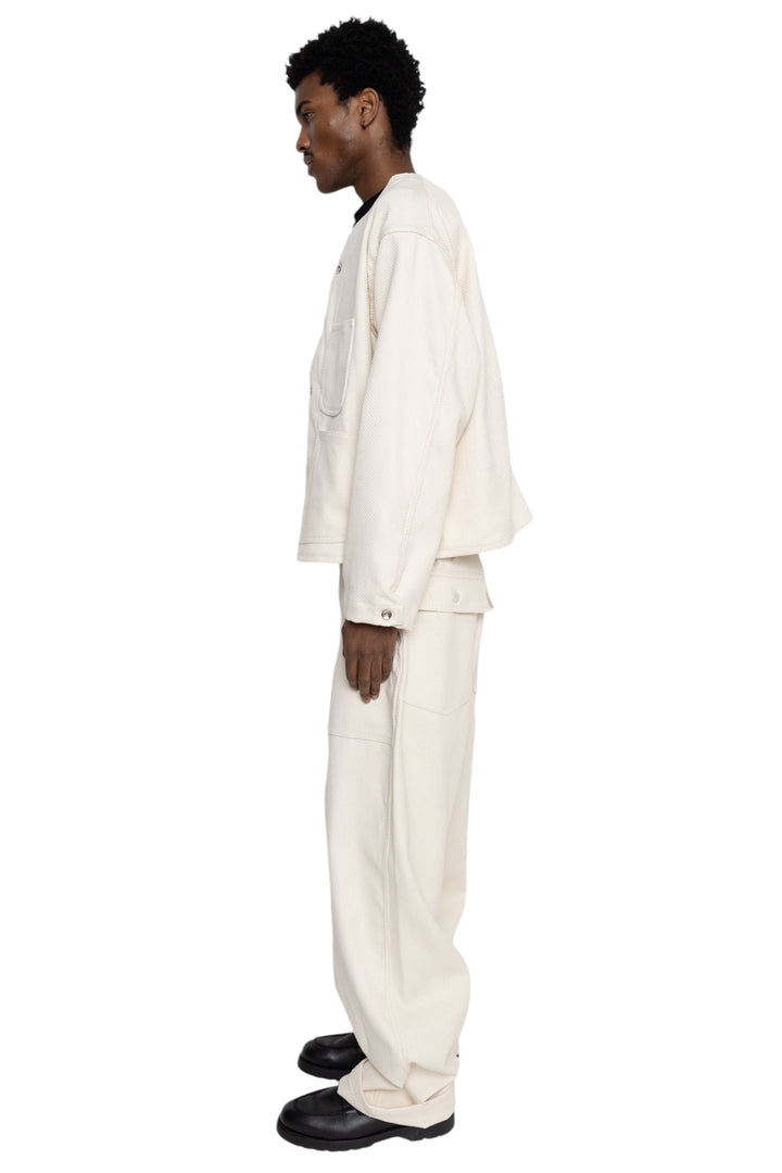 EG WORKADAY Engineer Short Jacket Cotton Heavy Basketweave