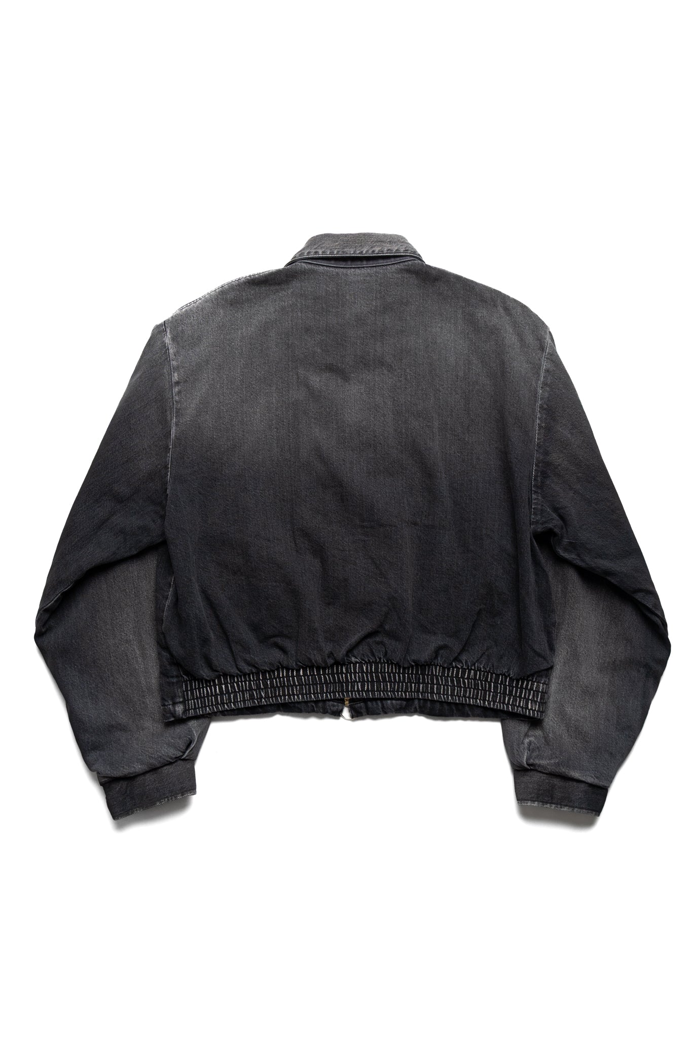 Kapital 11.5oz BLKxBLK Denim HACKSAW Drizzler JKT - Faded – BLUE
