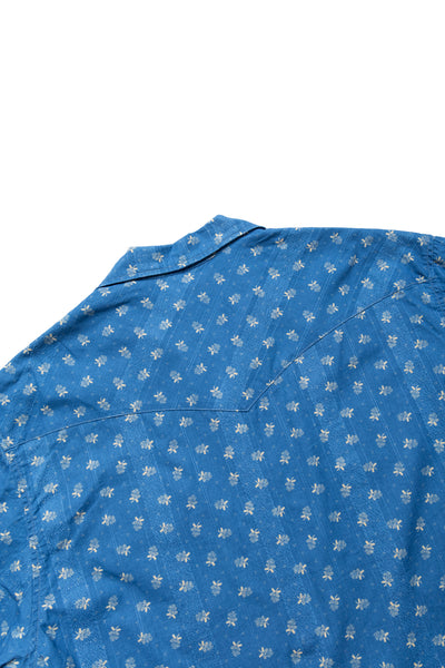 Dobby Stripe IDG Open Collar Western BIG Shirt