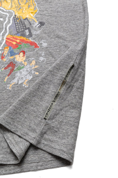 TOP Jersey Non-Sleeve BIG T (BUSTER PECKISH BOWY) -Grey