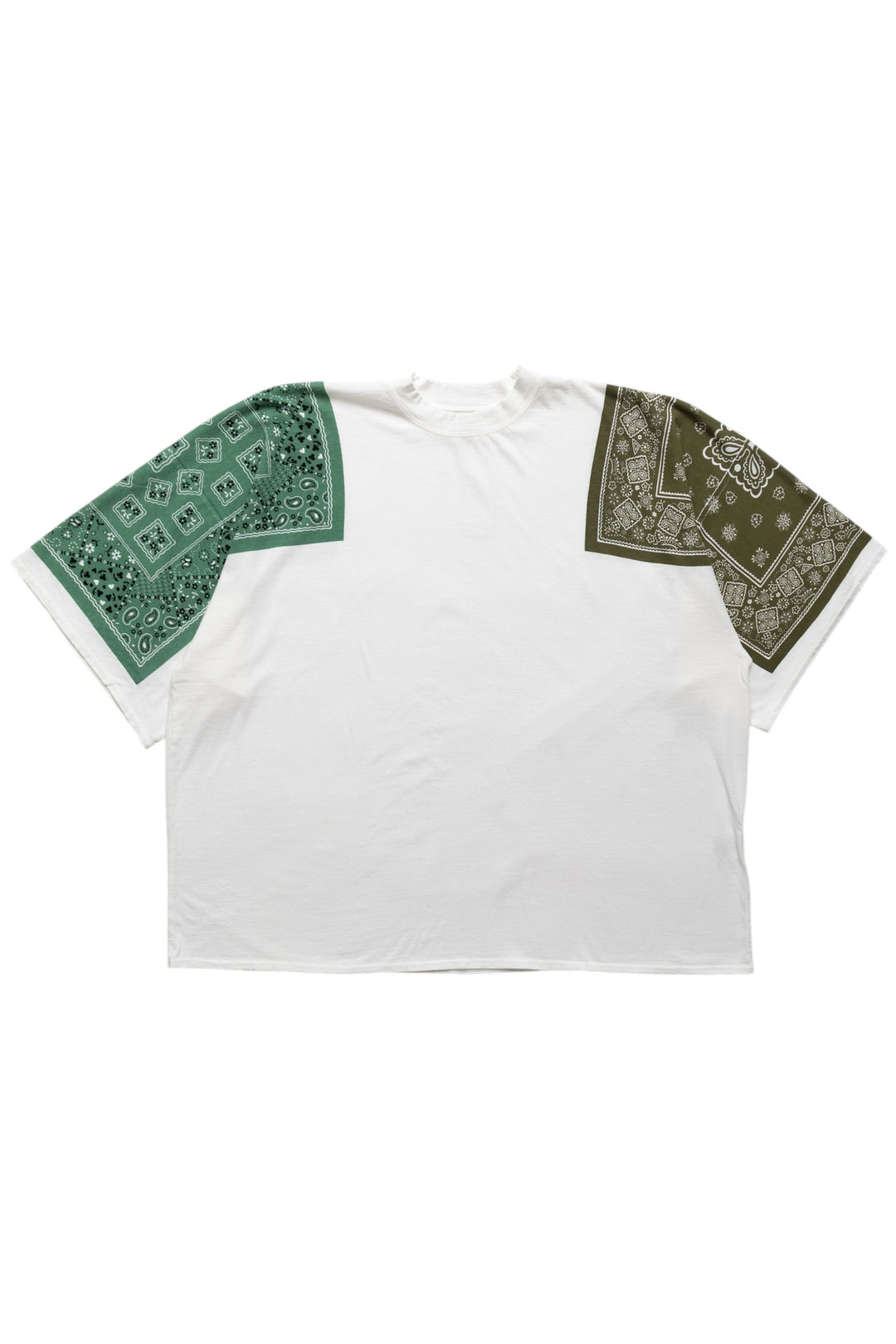 トップス Kapital Jersey Bandana Huge Tee (Cookie) Kapital 18.5/- Jersey Bandana HUGE-T (COOKIE) - Khaki – BLUE IN