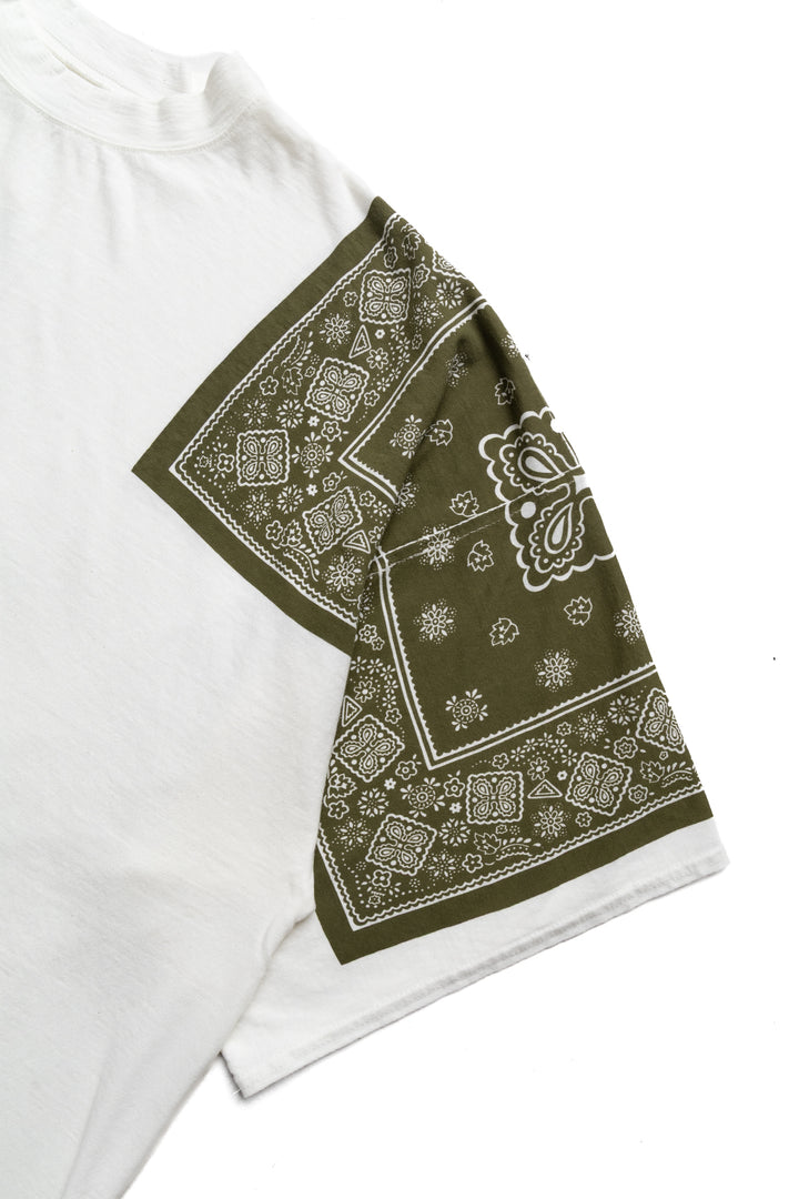 Kapital 18.5/- Jersey Bandana HUGE-T (COOKIE) - Khaki – BLUE IN