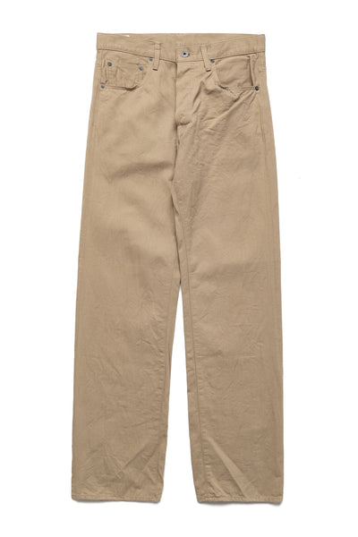 266SVC-KHB 8oz Selvedge Chino Relax Straight - Khaki Beige