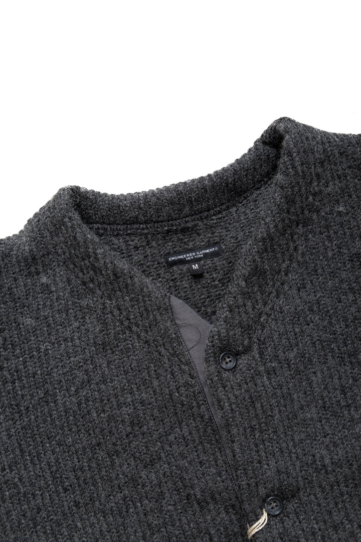 Engineered Garments Knit Cardigan Wool Poly Sweater Knit