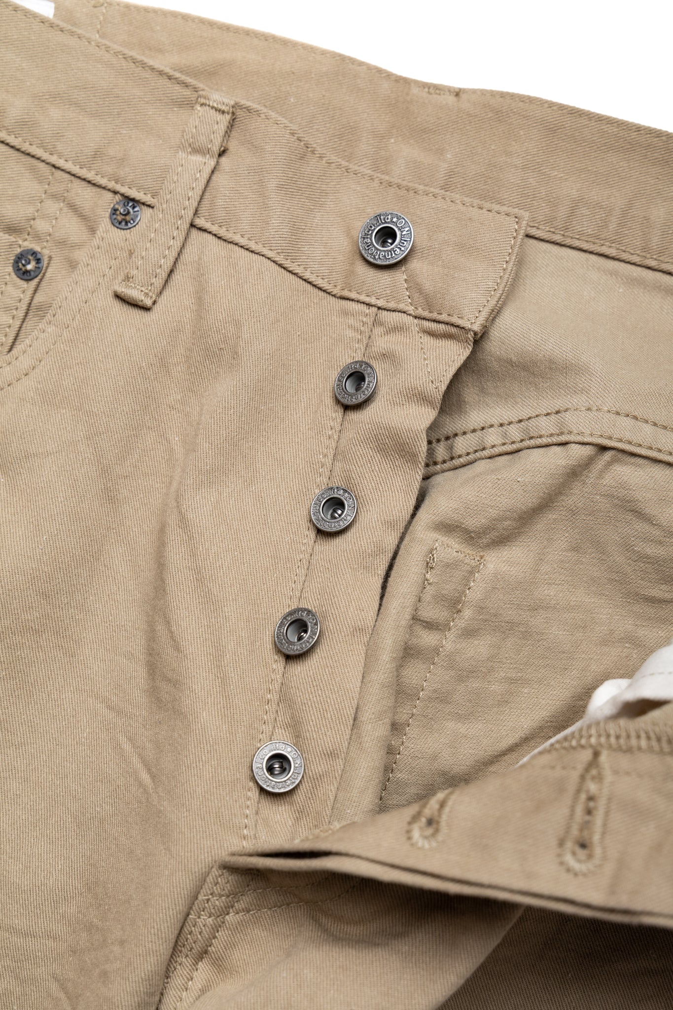 266SVC-KHB 8oz Selvedge Chino Relax Straight - Khaki Beige